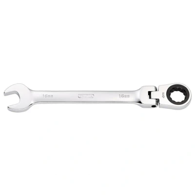 Image of Draper HI TORQ� Metric Flexible Head Ratchet Combination Spanner, 16mm