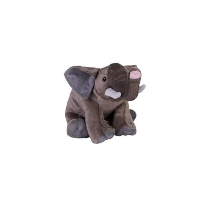 Image of Wild Republic Cuddlekins Eco African Elephant, Stuffed Animal, 12 Inches, Plush Toy, Fill is Spun Recycled Water Bottles, Friendly