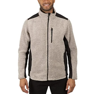 Image of Trespass Mens Fleece Jacket with Full Zip Female Walking Casual Faratino