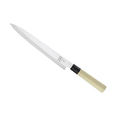 Image of Mercer Culinary Asian Collection Knives 10 inch Yanagi Sashimi Knife (Left Handed) NSF Handle