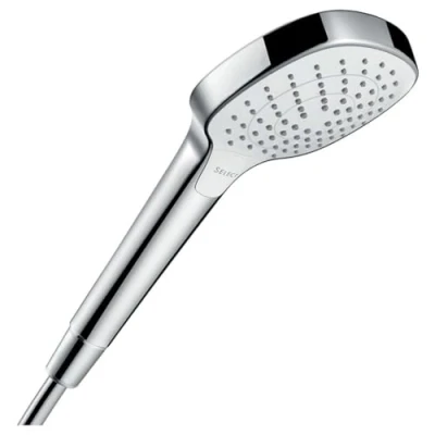 Image of hansgrohe Croma Select E Hand Shower Vario Water Saving, White/Chrome, 26813400