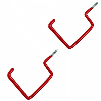 Image of Orbitron 2 x Screw in Large Storage Hooks SHED Garage Ceiling Wall MOUNTING Workshop
