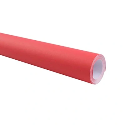 Image of House of Card &amp; Paper Poster Roll Coral Red, HCP66