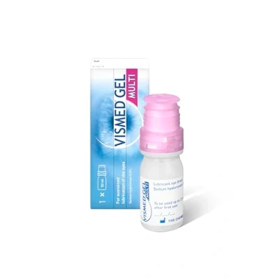 Image of Vismed Gel Multi Preservative Free Eye Drops SH 0.3% Lubricating Gel, 10 ml