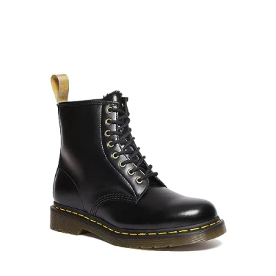 Image of Dr. Martens Women&#039;s Vegan 1460 Classic Boots, black norfolk apartment, 5 UK