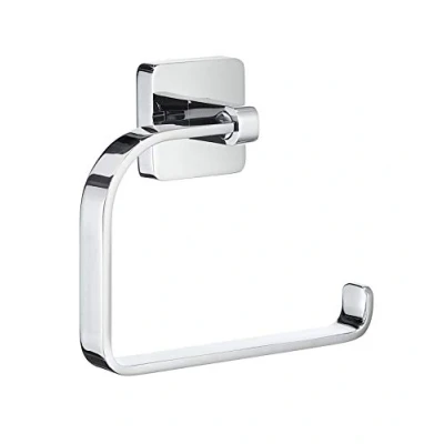 Image of Smedbo OK3411 &quot;Ice&quot; Toilet Roll Holder without Lid, Polished Chrome, 13 cm , Silver