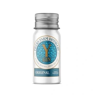Image of Y Gin Original 5cl Miniature Bottle 40% ABV Made by Ellers Farm Distillery