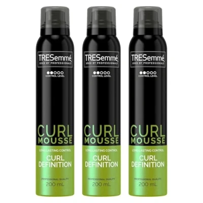 Image of Tresemme Curl Definition Hair Mousse with Lightweight Formula Specially Design to provide Smooth and Defined Long Lasting Hold, 200ml (3)