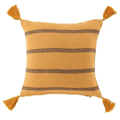 Image of Douceur d&#039;Intérieur 3 Napkins, Cotton, Gold, 40 x CM