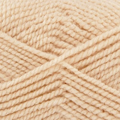 Image of King Cole Big Value Chunky Knitting Yarn 100% Acrylic Wool 100g Ball (Sand 1747)