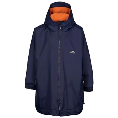 Image of Trespass Unisex Kids Dry Coat Drying Robe with 3 Zip Pockets