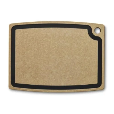 Image of Victorinox Chopping Board, Gourmet Serie, Cutting Board L 44.5 x, 33 0.9, Juice Groove, Durable, Dishwasher Safe, Brown
