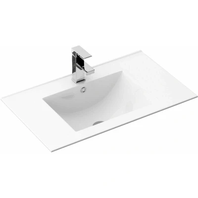 Image of REA U0786 Bathroom Sink Made of Ceramic Dafne 60 Snow White U0786,