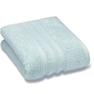 Image of Catherine Lansfield Zero Twist Soft &amp; Absorbent Cotton Hand Towel Duck Egg Blue