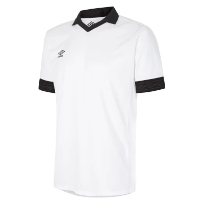 Image of Umbro Mens Tempest Jersey (White/Black) Size Large