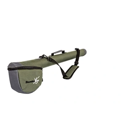 Image of Snowbee Single Travel Fly Rod/reel Case Sage Green/Grey, X Small