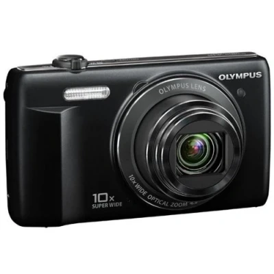 Image of OLYMPUS VR 340 Digital Camera 16.0 Megapixel with 10x Optical Zoom 3.0 Inch Display Black (Renewed)