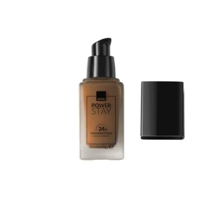 Image of Avon Power Stay 24 Hour Foundation Nude, Lasting Comfortable Coverage That Won&#039;t Fade Or Smudge, 30ml