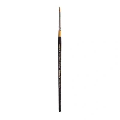 Image of KINGART Original Gold 9650 Series, Premium Artist Brush, Golden TAKLON Spotter Size: 0, 0