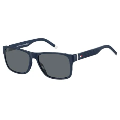 Image of Sunglasses Tommy hilfiger Th 1718 / s col. 0ju ir Man Square Blu
