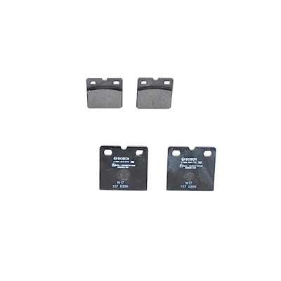 Image of 420698451D Brake pad set BOSCH 0 986 494 775 Low Metallic JAGUAR: XJ Saloon, XK Coupe, Convertible, AUDI: R8 Coupe