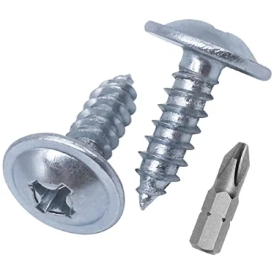 Image of (Pack of 400 pcs) Zinc Plated Steel 4.2 x 13 mm Wood Screws, Metal Phillips Modified Truss Head, Self Tapping (400, mm)