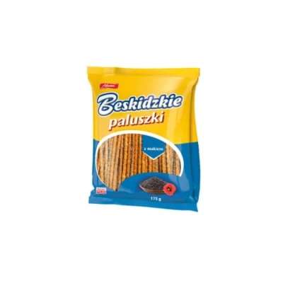 Image of Aksam Paluszki Poppy Seed Sticks (Z Makiem) 175gr x 15 pack