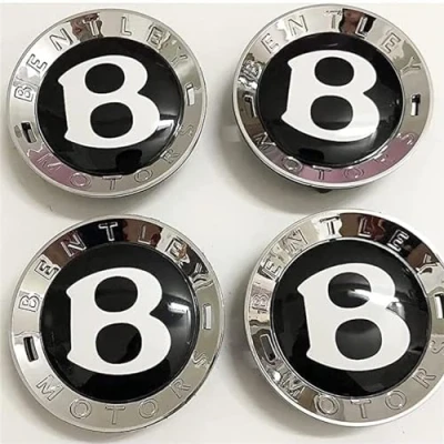 Image of Wheel Centre Cap for Bentley Continental 2006 2010,DustProof Car Center Caps Hubcaps,Wear Resistant Hub Caps.,B