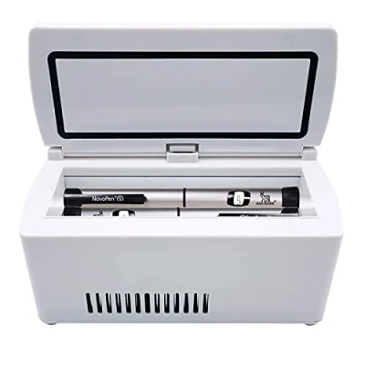 Image of Medicine Refrigerator and Insulin Cooler Portable Refrigeration Case, Small Travel Box for Medication