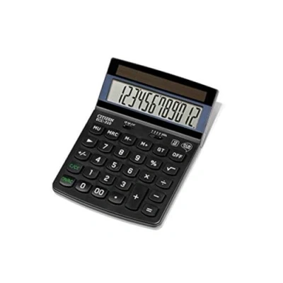 Image of Citizen ECC 310 Eco Desktop Calculator Black