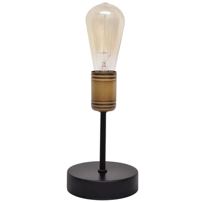 Image of Helam Tube Table Lamp Black, Patina 12cm