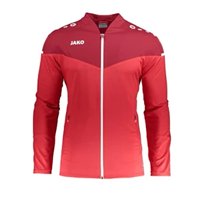 Image of JAKO Men&#039;s Champ 2.0 Presentation Jacket, Red/Wine red, 4XL