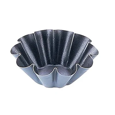 Image of Matfer E238 Non Stick Mini Brioche Mould (Pack of 12)