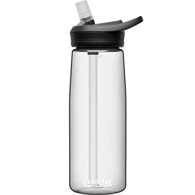 Image of Camelbak Unisex Adult eddy+ Clear Bottle Clear, 0.75 Litre