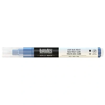 Image of Liquitex 2 4 mm Fine Nib Paint Marker Light Blue Violet