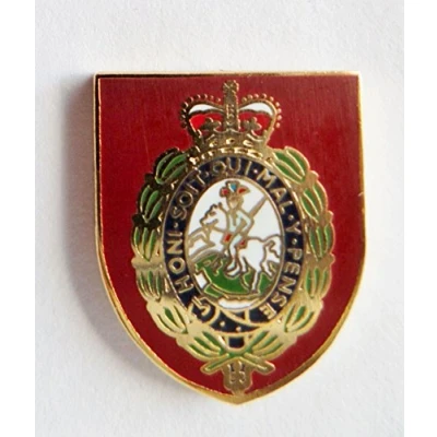 Image of 1000 Flags British Army Royal Northumberland Fusiliers Pin Badge MOD Approved
