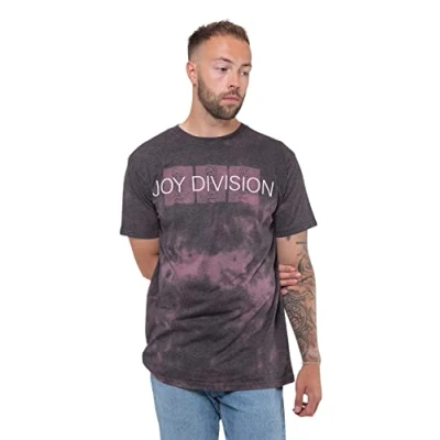 Image of Paradiso Clothing Division MINI Repeater Pulse DIP DYE Print Tshirt, Men&#039;s, Size: Medium, Purple