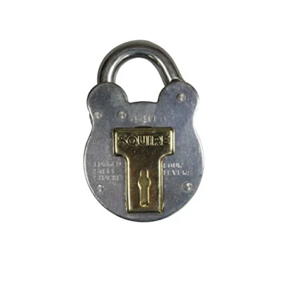 Image of Squire Old English Galvanised Steel Case 4 Lever Padlock, Medium