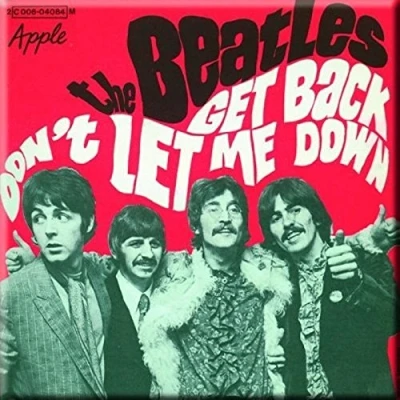 Image of HappyFans Metal Magnet beatles. The,