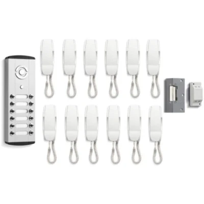Image of TC273 BELL SYSTEM BELLINI BL12 12WAY AUDIO DOOR ENTRY INTERCOM &amp; LOCK RELEASE