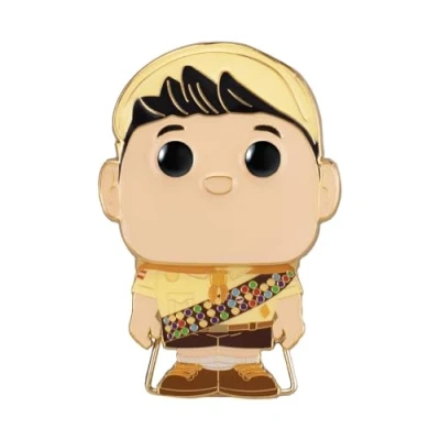 Image of Funko Loungefly Large POP! Enamel Pin Russell Disney Pixar: up RUSSEL Pins Cute Collectable Novelty Brooch for Backpacks &amp; Bags Gift Idea Official Merchandise