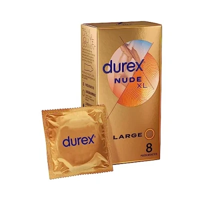 Image of Durex Nude XL Extra Thin and Large Condoms 8