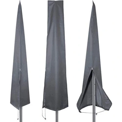 Image of PATIO PLUS Parasol Cover, Garden Umbrella Covers 190 * 25 50cm Waterproof 600D Oxford Fabric PVC Coating, Grey