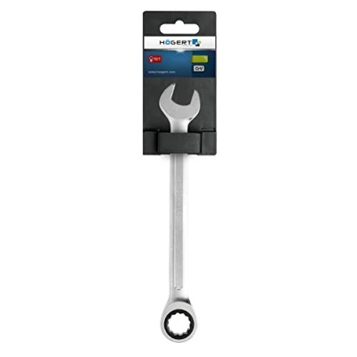 Image of Högert Technik Combination Ratchet Wrench Made of CRV Steel, Xmm, 72T 7 mm