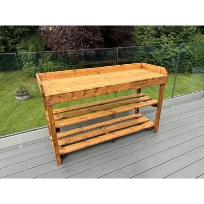 Image of Deluxe Davenport Utility/Barbecue Extra Large Table Timber L50 x W145 H90 cm