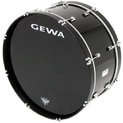 Image of GEWA Marching Drum Bass 26x12&quot; black