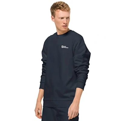 Image of Jack Wolfskin Men&#039;s Essential Pullover Night Blue, L