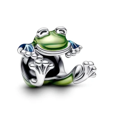Image of Pandora Essence Sterling silver and 14k gold plated entwined rings, 54