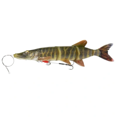 Image of Savage Gear 4D Line Thru Pike 25cm 105g SS 01 Striped Swimbait