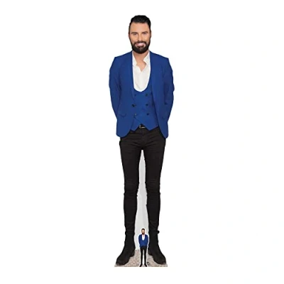 Image of Star Cutouts CS1097 Rylan Clark Lifesize Cardboard Cutout with Mini: Ideal for Fans, Parties, and Events